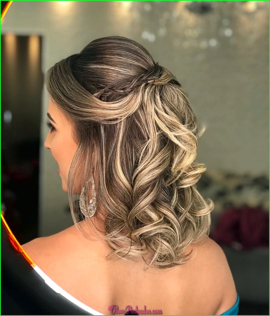 penteados para casamento de dia cabelo curto