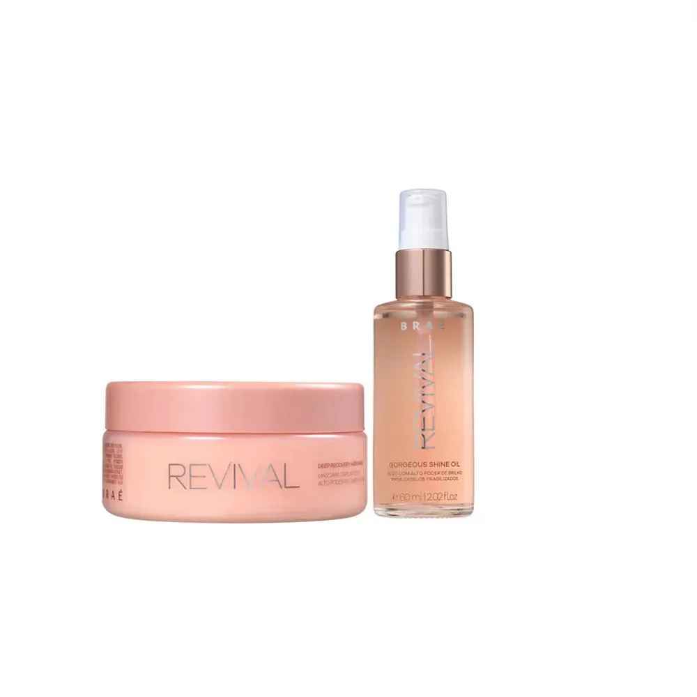 Kit Braé Revival Máscara de Reconstrução