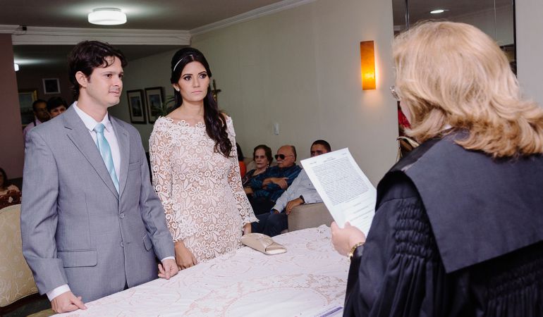 penteado casamento civil cabelo médio
