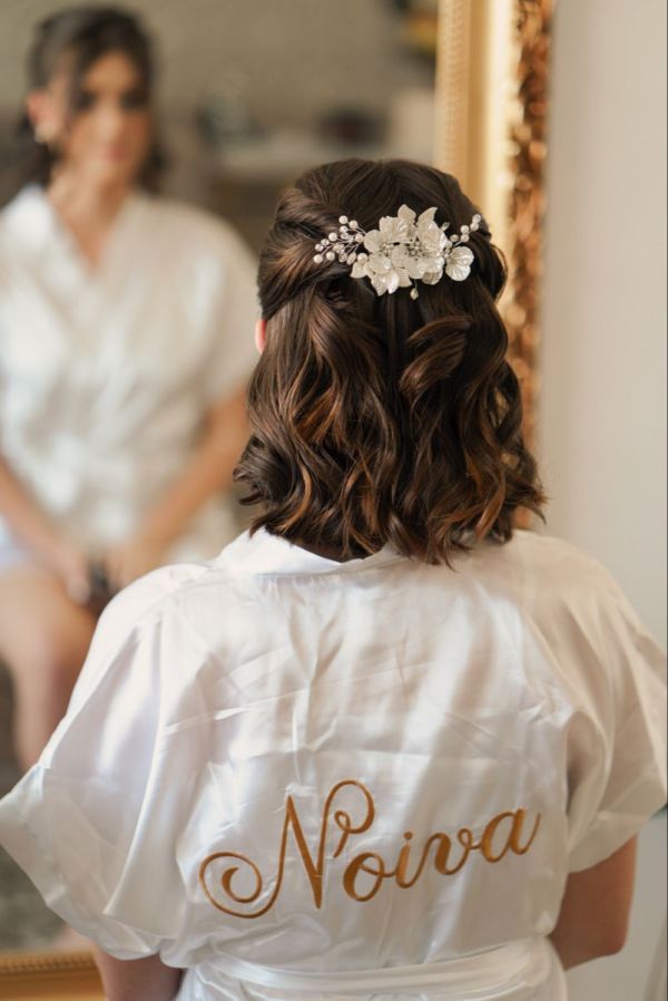 ideias cabelo casamento civil