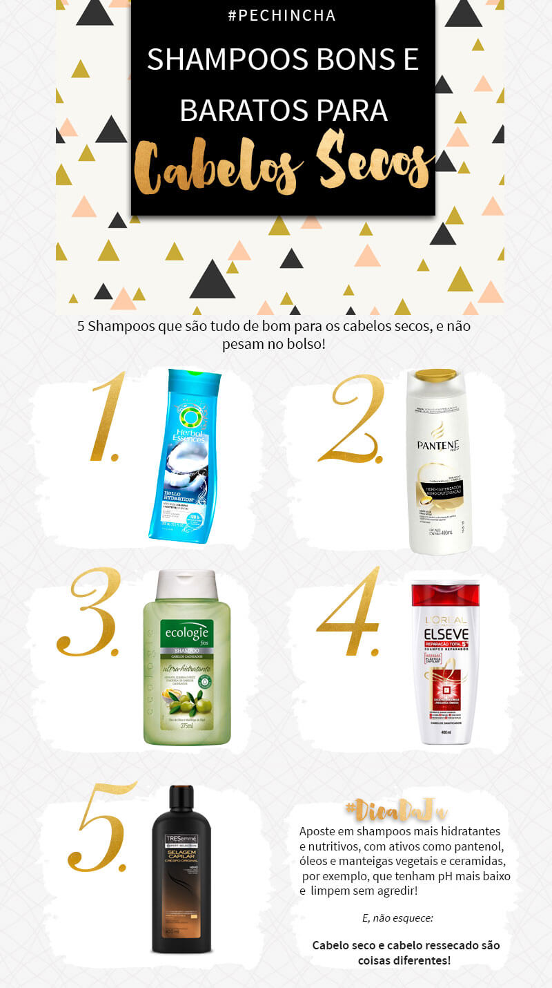 melhor shampoo para cabelo ressecado e frágil