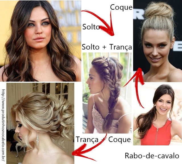 penteados para casamento convidada cabelo cacheado