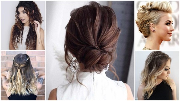 penteados para casamento cabelo solto para convidada noite