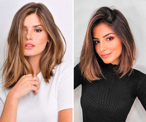 corte de cabelo para afinar rosto comprido