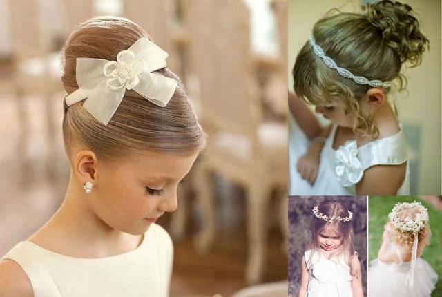penteado daminha curto cabelo cacheado