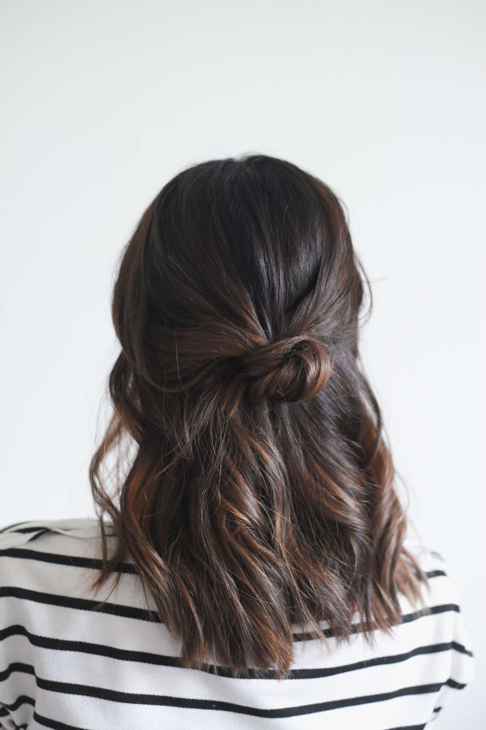 penteados simples e bonitos cabelo liso