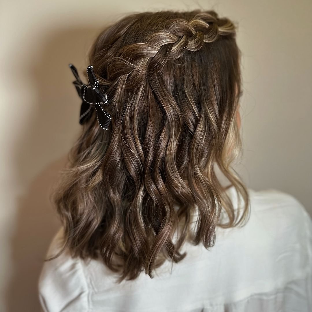 penteado para casamento dia