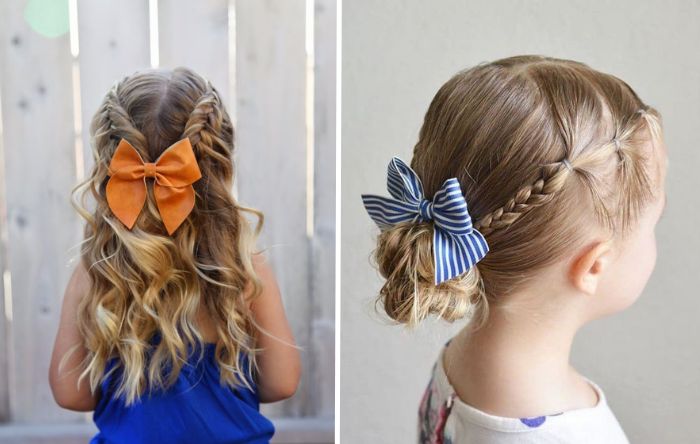 penteados para cabelo crespo infantil simples
