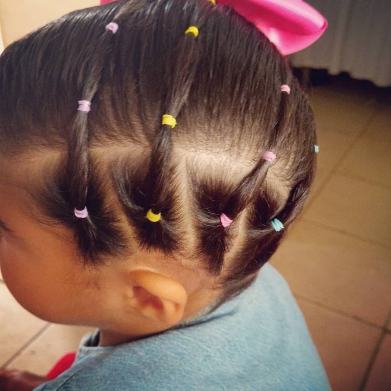 penteados para cabelo crespo infantil
