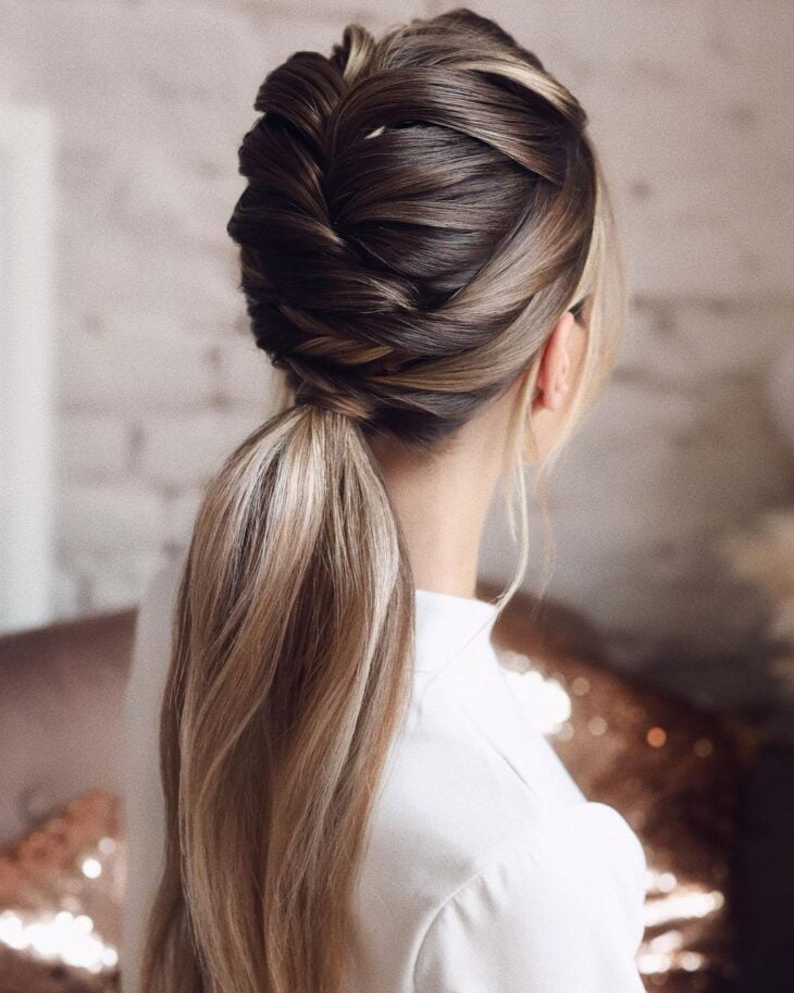 como fazer penteado em cabelo liso