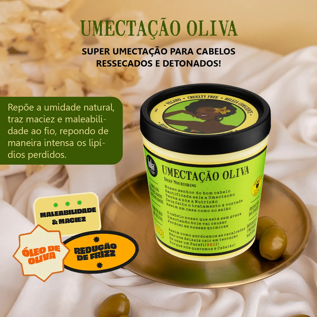 tratamento capilar Lola Cosmetics