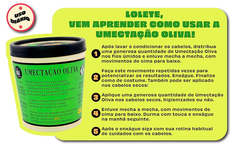 máscara de hidratação profunda