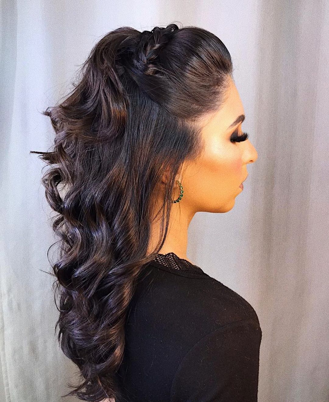penteado madrinha casamento rústico
