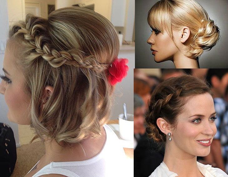 penteados para cabelo curto