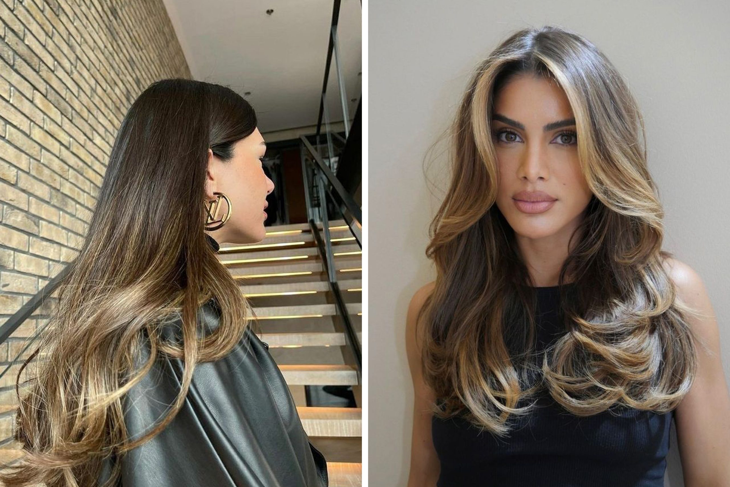 balayage para cabelo castanho