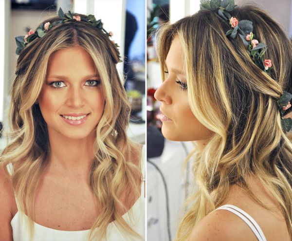 penteado 15 anos cabelo liso preso