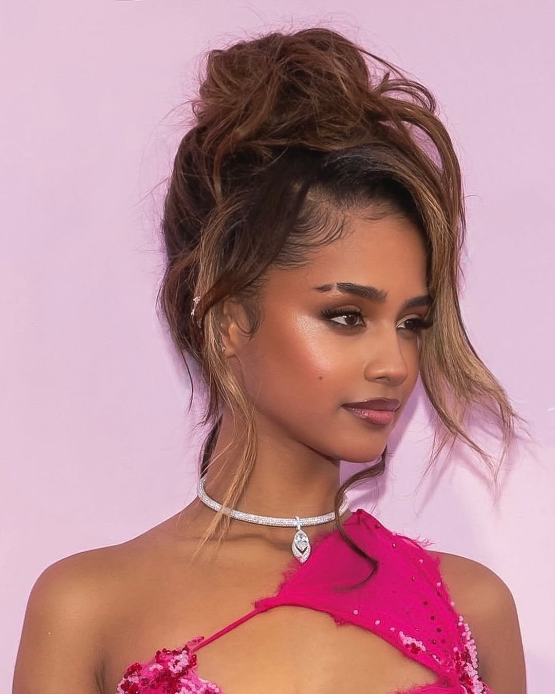 penteado cabelo liso festa 15 anos romântico