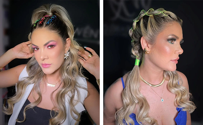 penteados elegantes para trabalho