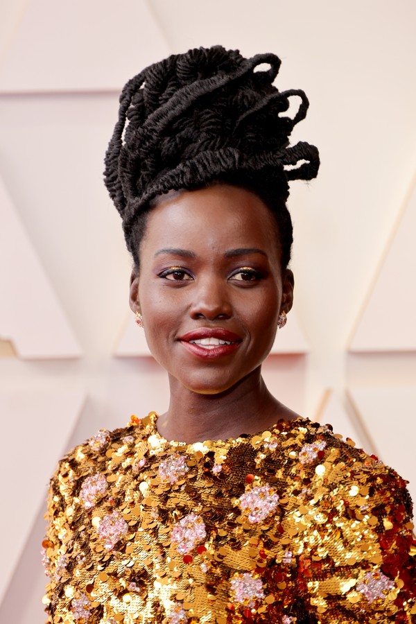 penteado afro para festas