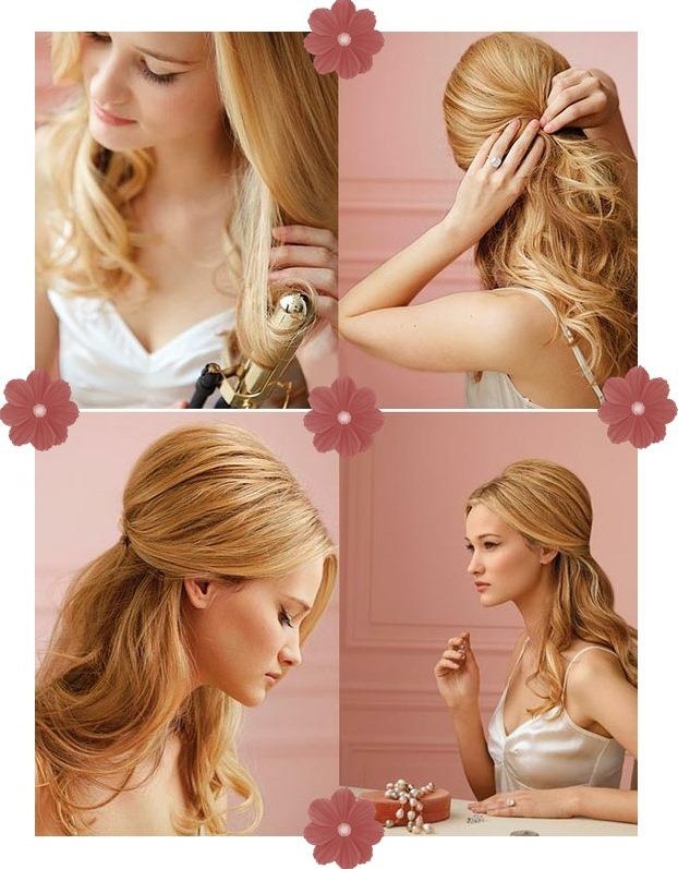 penteado festa temática anos 60