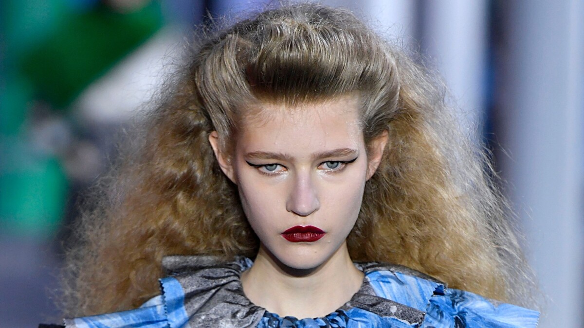moda retrô cabelo
