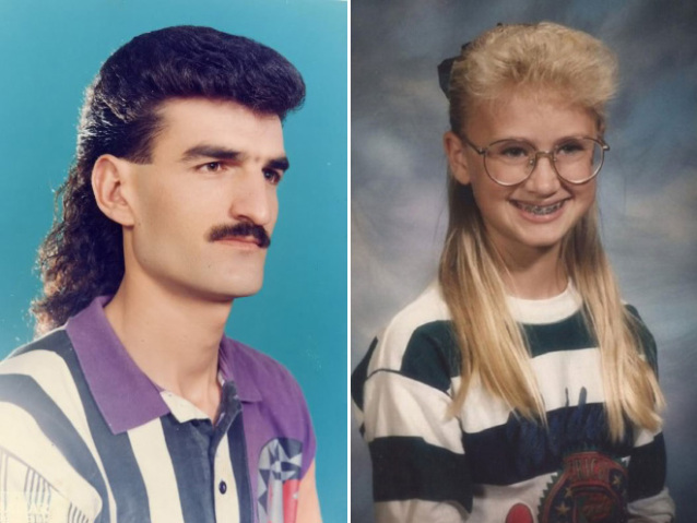 moda retrô cabelo