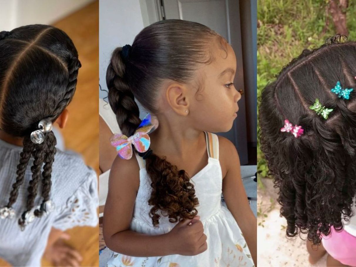 cuidados com cabelo cacheado de bebê