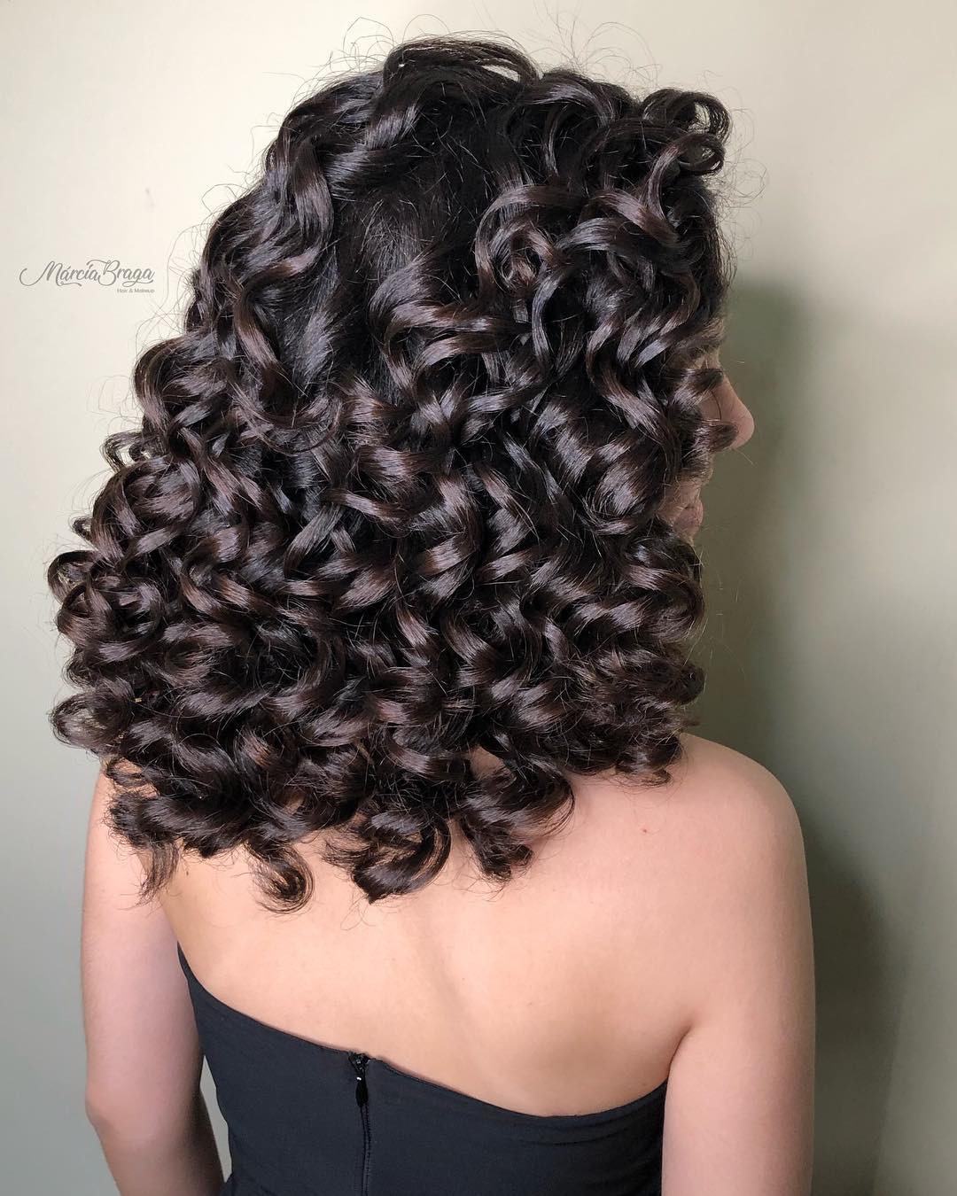 penteado cabelo cacheado solto rápido
