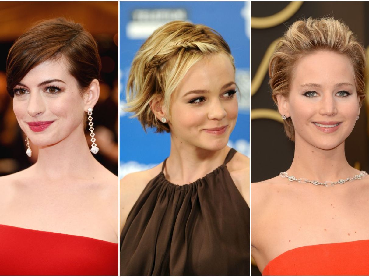 penteado cabelo curto ondulado