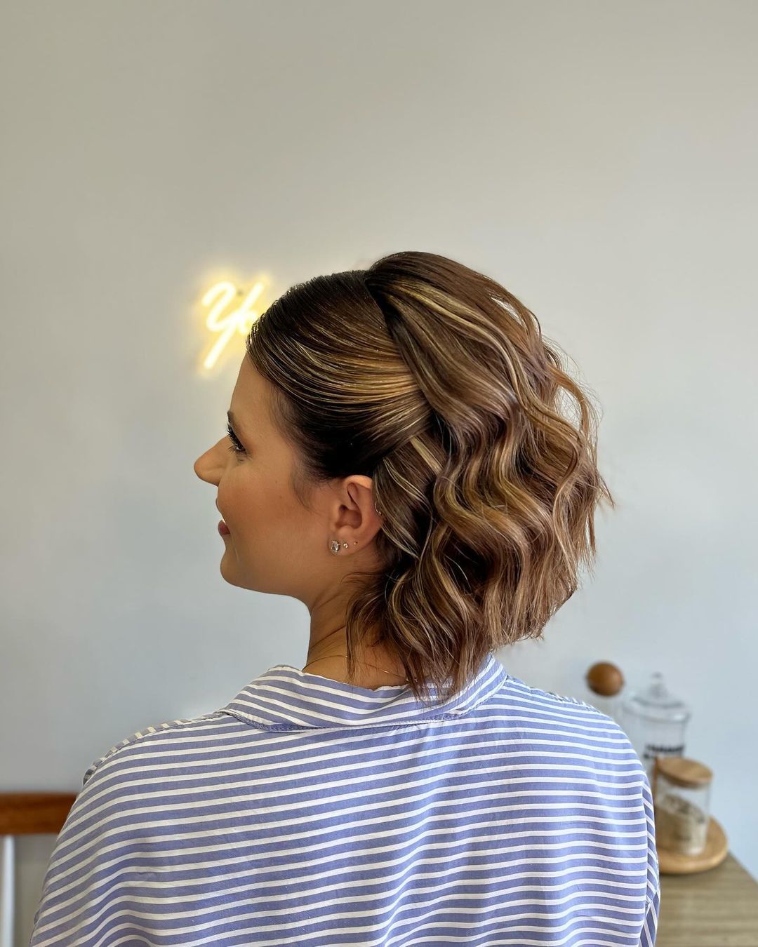 penteado cabelo curto tendência 2026