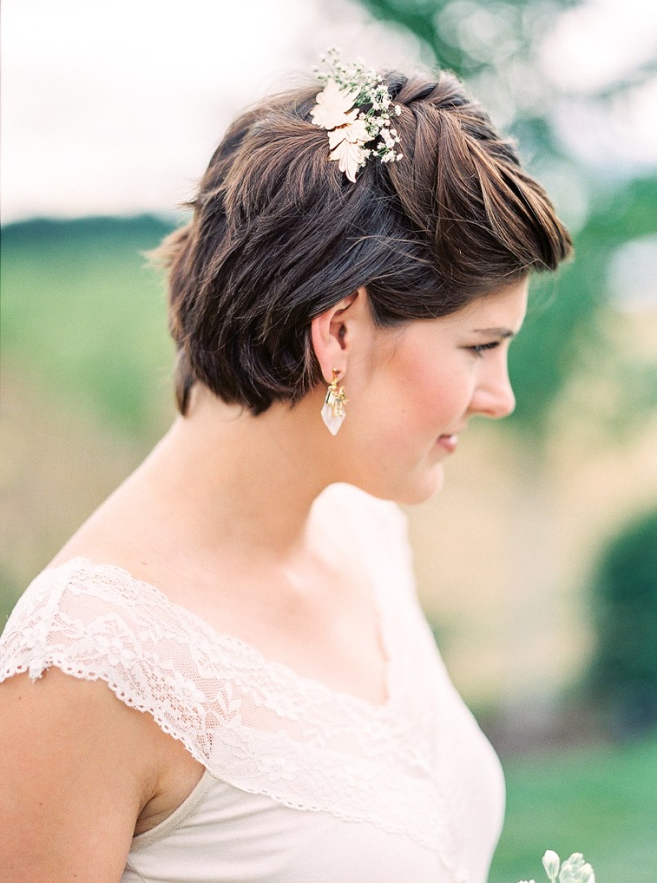 tutorial penteado cabelo curto casamento