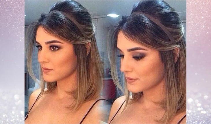 penteados para dia a dia cabelo curto liso