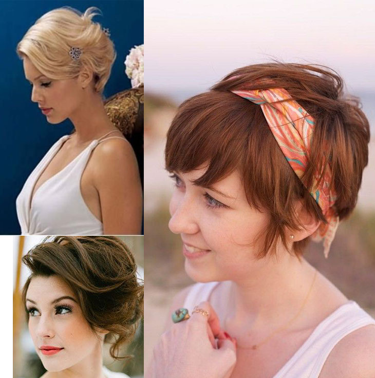 penteados para festa cabelo curto liso