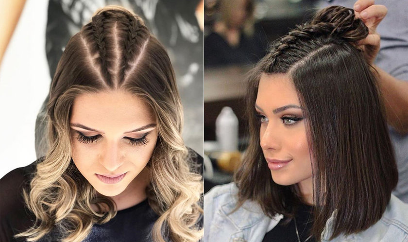 estilos de cabelo curto fáceis