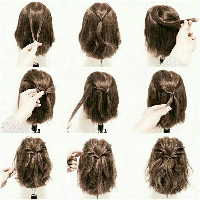 penteado cabelo curto para trabalhar