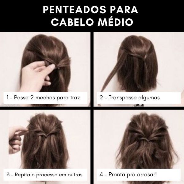 penteado cabelo curto para academia