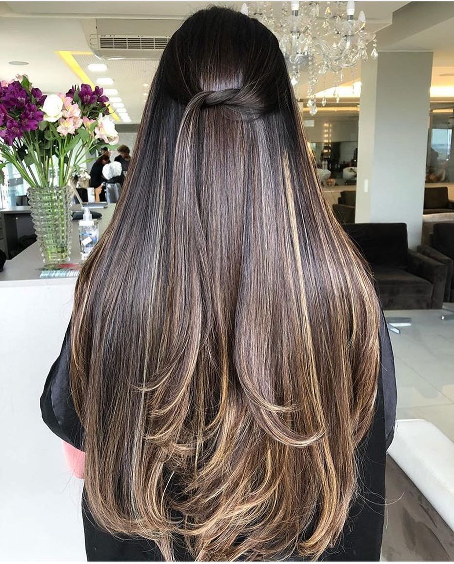 coques cabelo liso longo