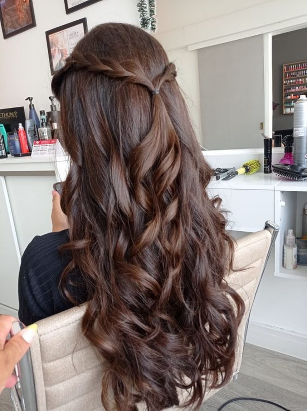 penteados para eventos cabelo liso