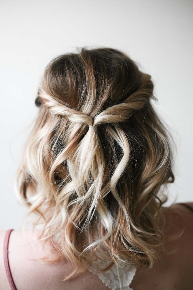 penteado clean girl cabelo médio