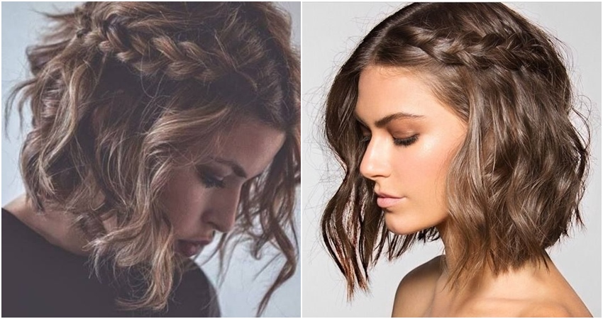penteado com ondas cabelo médio