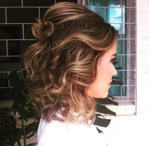 penteado noiva cabelo no ombro