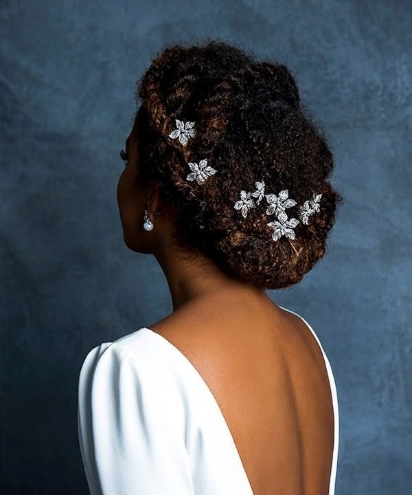 trança cabelo médio casamento