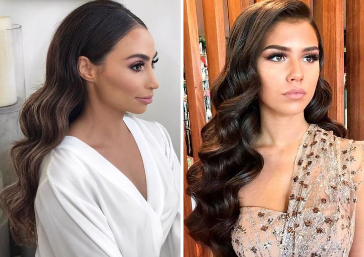 penteado cabelo solto com ondas naturais