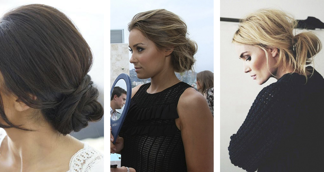 penteado chique com trança