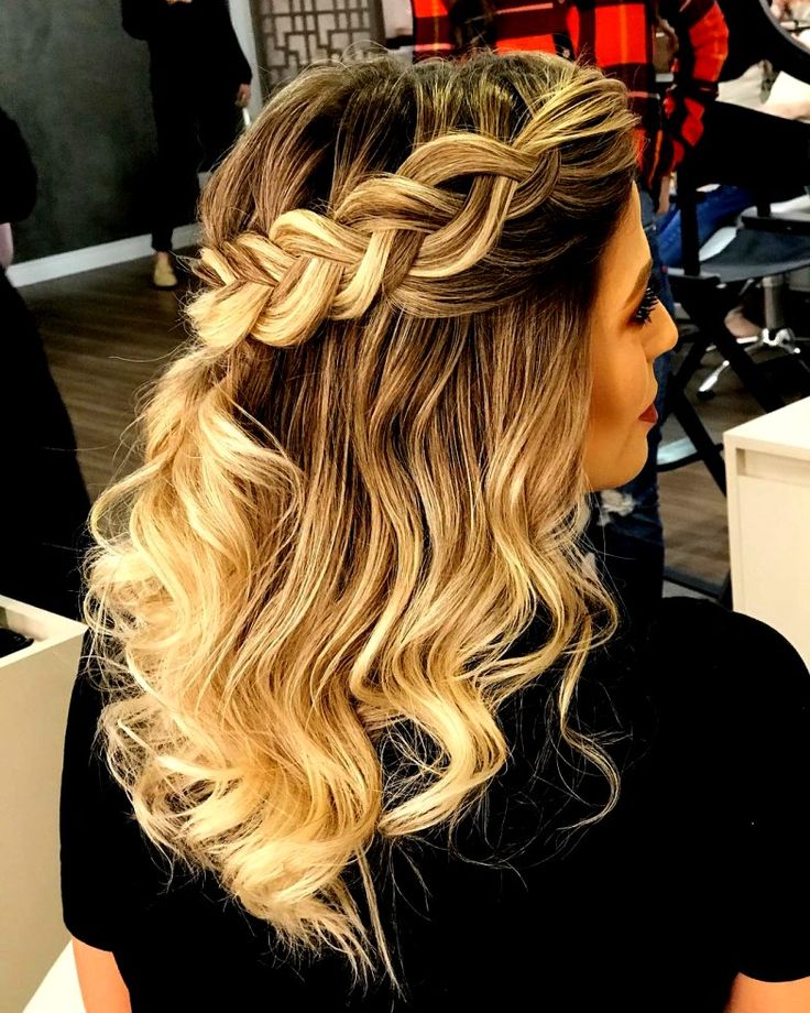 penteado cabelo solto liso