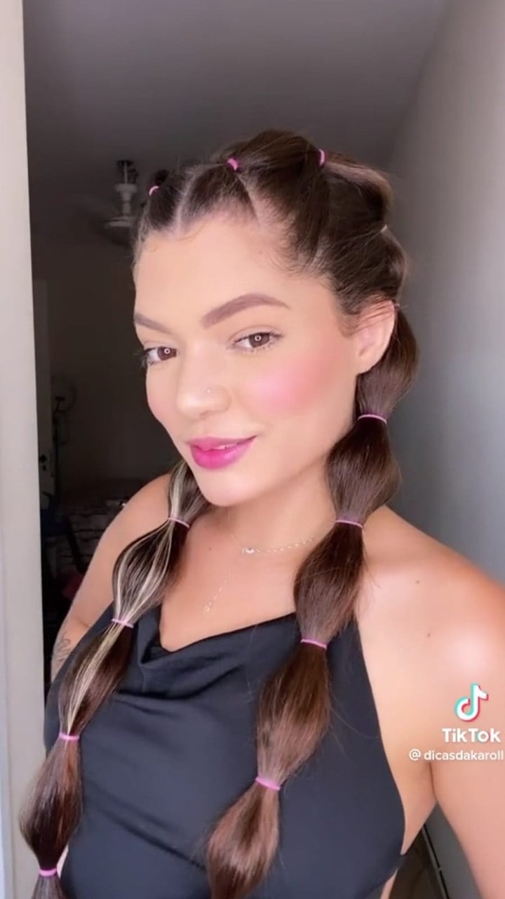 penteado com xuxinha