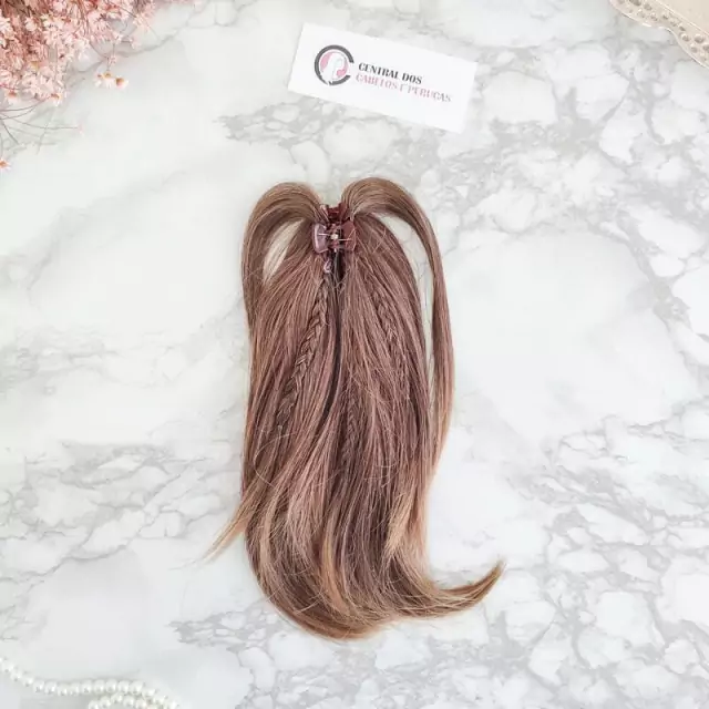 extensões de cabelo sintético