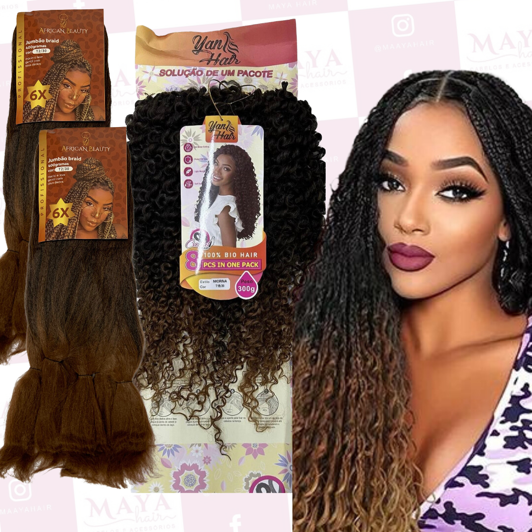 goddess braids inspiração