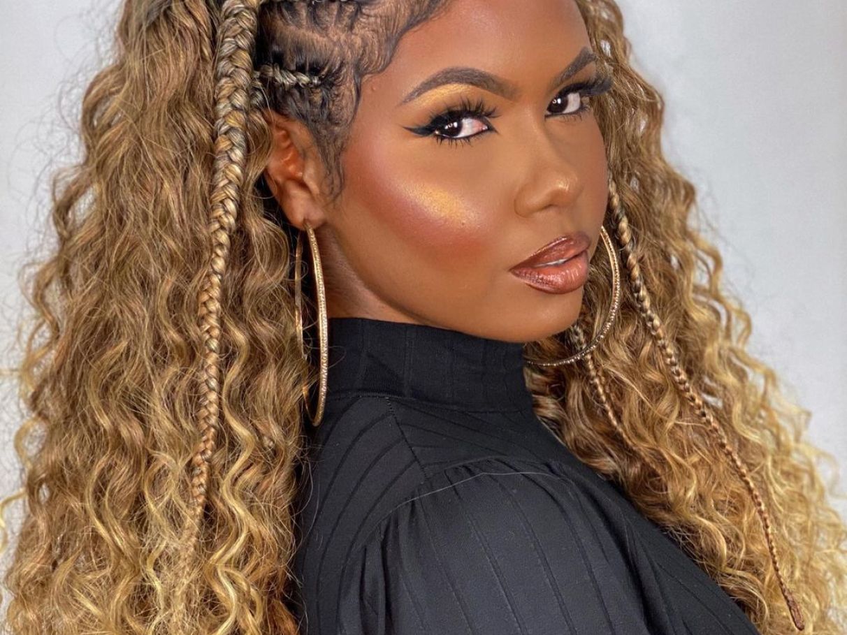 goddess braids inspiração