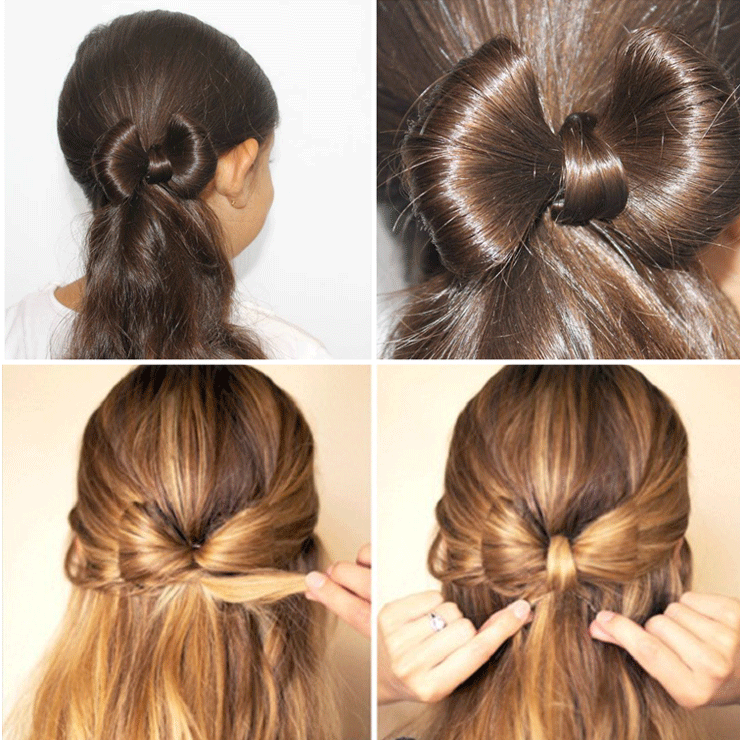 acessórios de cabelo com laço